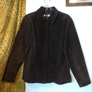 Genuine Suede Leather Vintage Layering Jacket